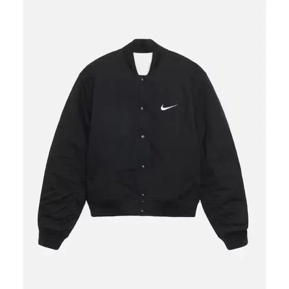 STUSSY & NIKE REVERSIBLE VARSITY JACKET
